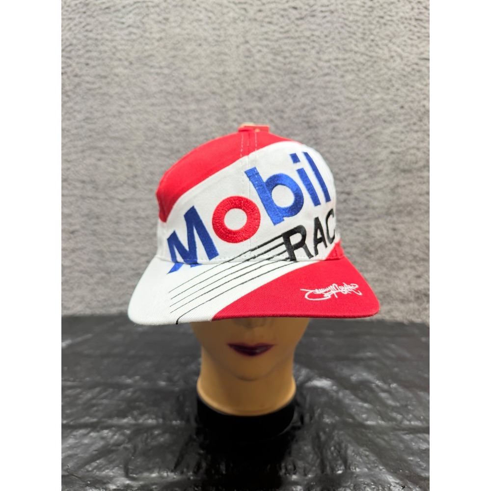 Vintage Nascar Mobil Racing #12 Jeremy Mayfield Snapback Cap One Size NWT